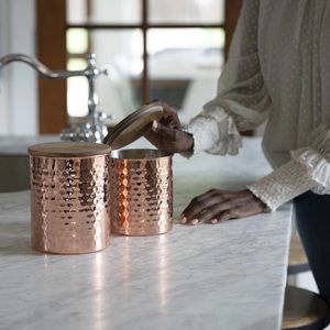 Uncommon James Copper Canisters